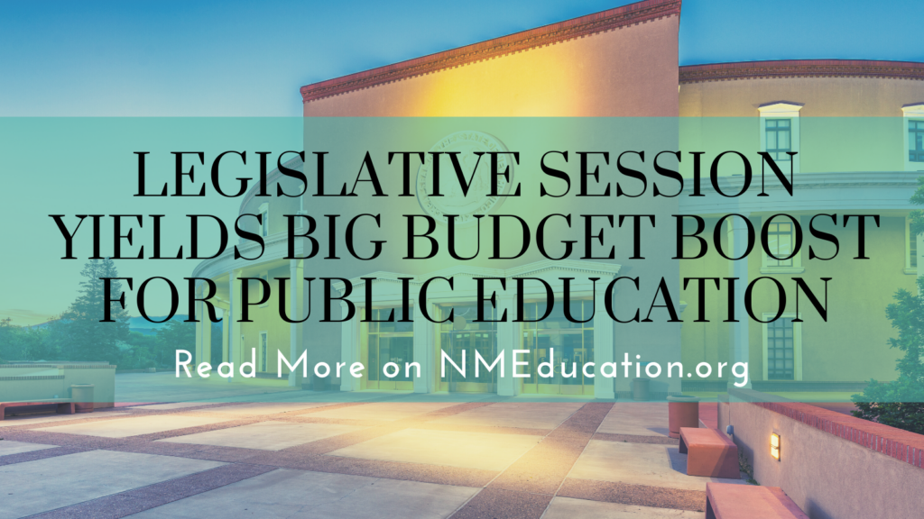 Legislative session yields big budget boost for public education New